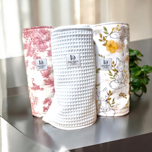 Ensemble trois essuie tout lavable bambino creation